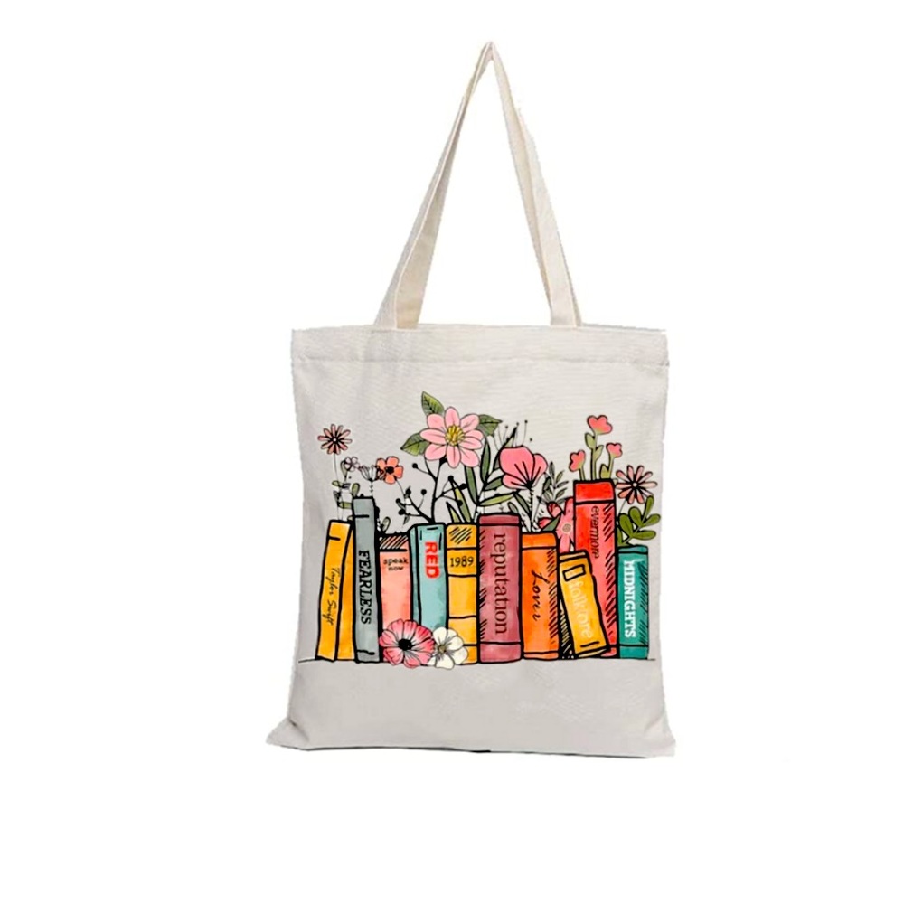 Reads tote bag design